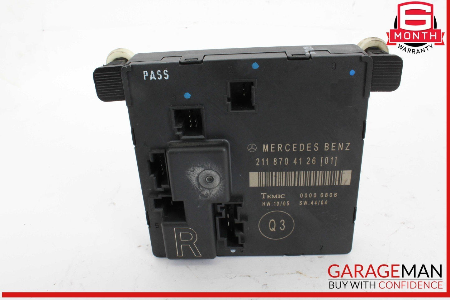 03-09 Mercedes W211 E350 E550 Rear Right Side Door Control Module Unit OEM