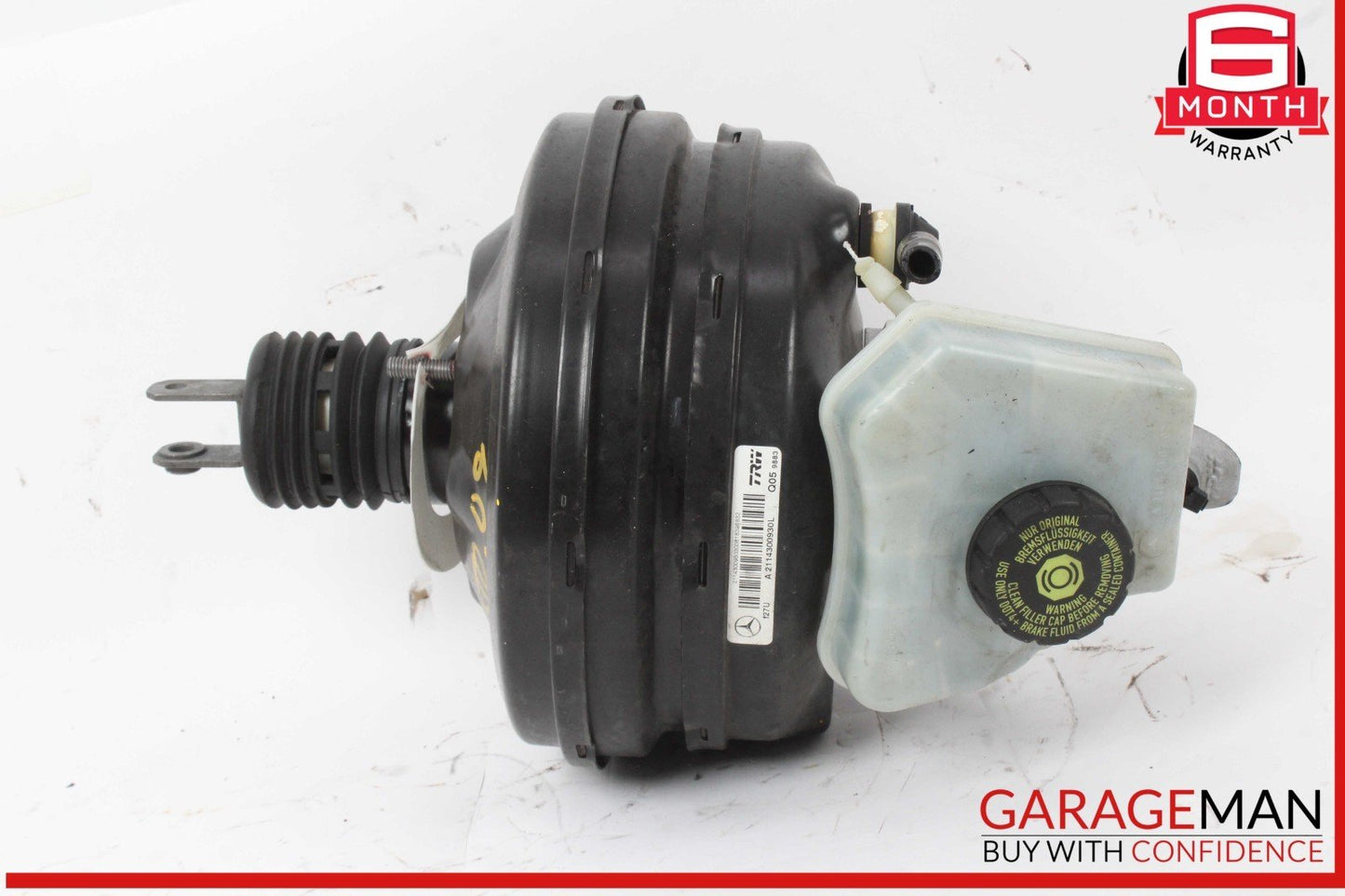 07-11 Mercedes W211 E550 CLS550 Power Brake Booster Master Cylinder Reservoir