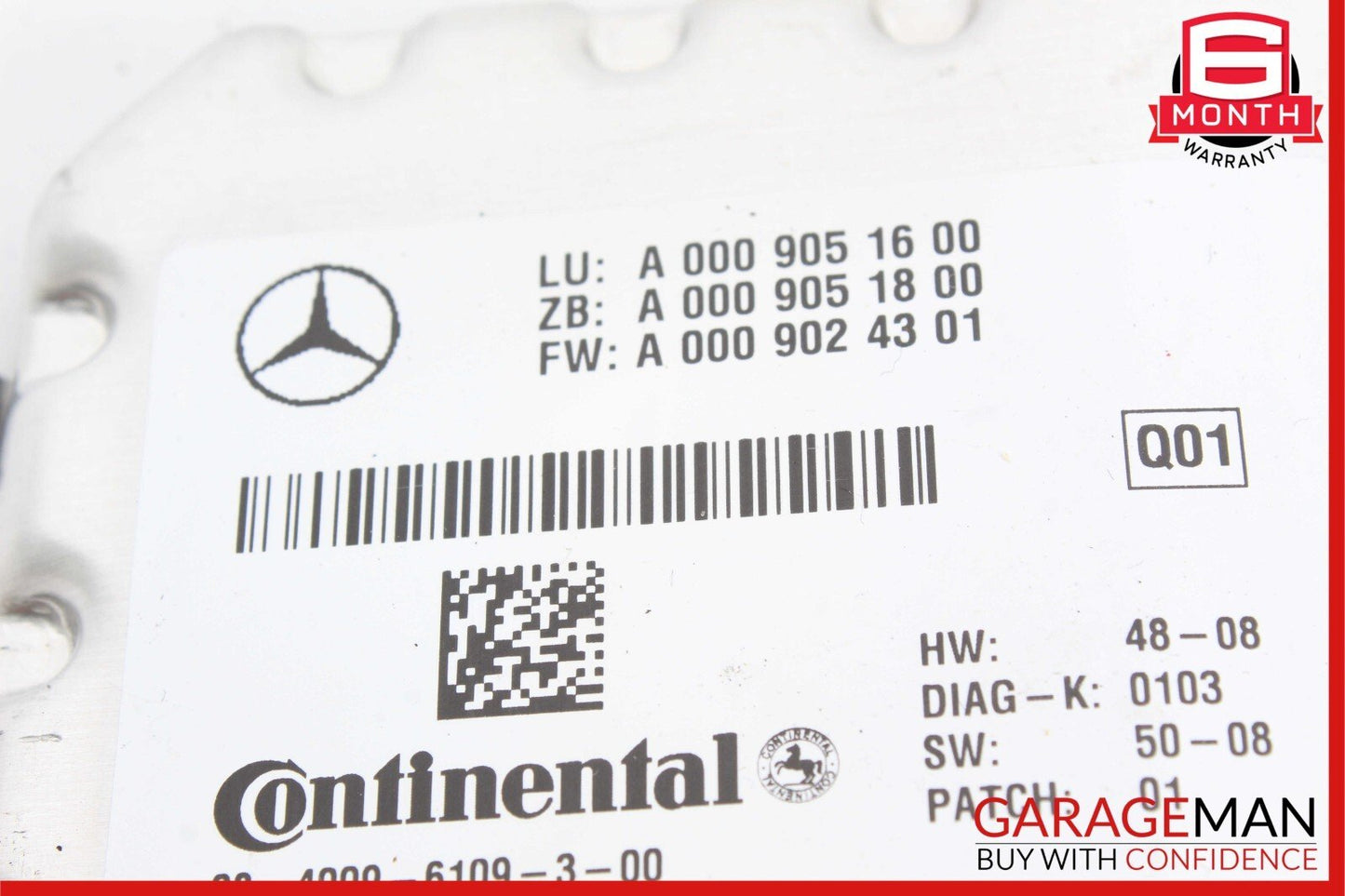 10-13 Mercedes W221 S400 E550 Active Lane Assist Front Camera 0009051600 OEM