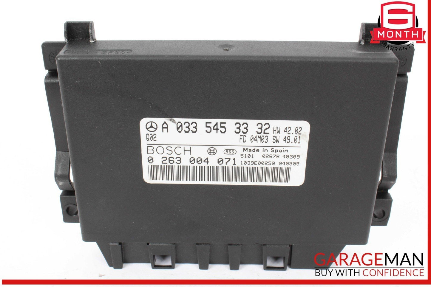 00-06 Mercedes W215 CL500 S500 Parktronic Parking Control Module 0335453332 OEM