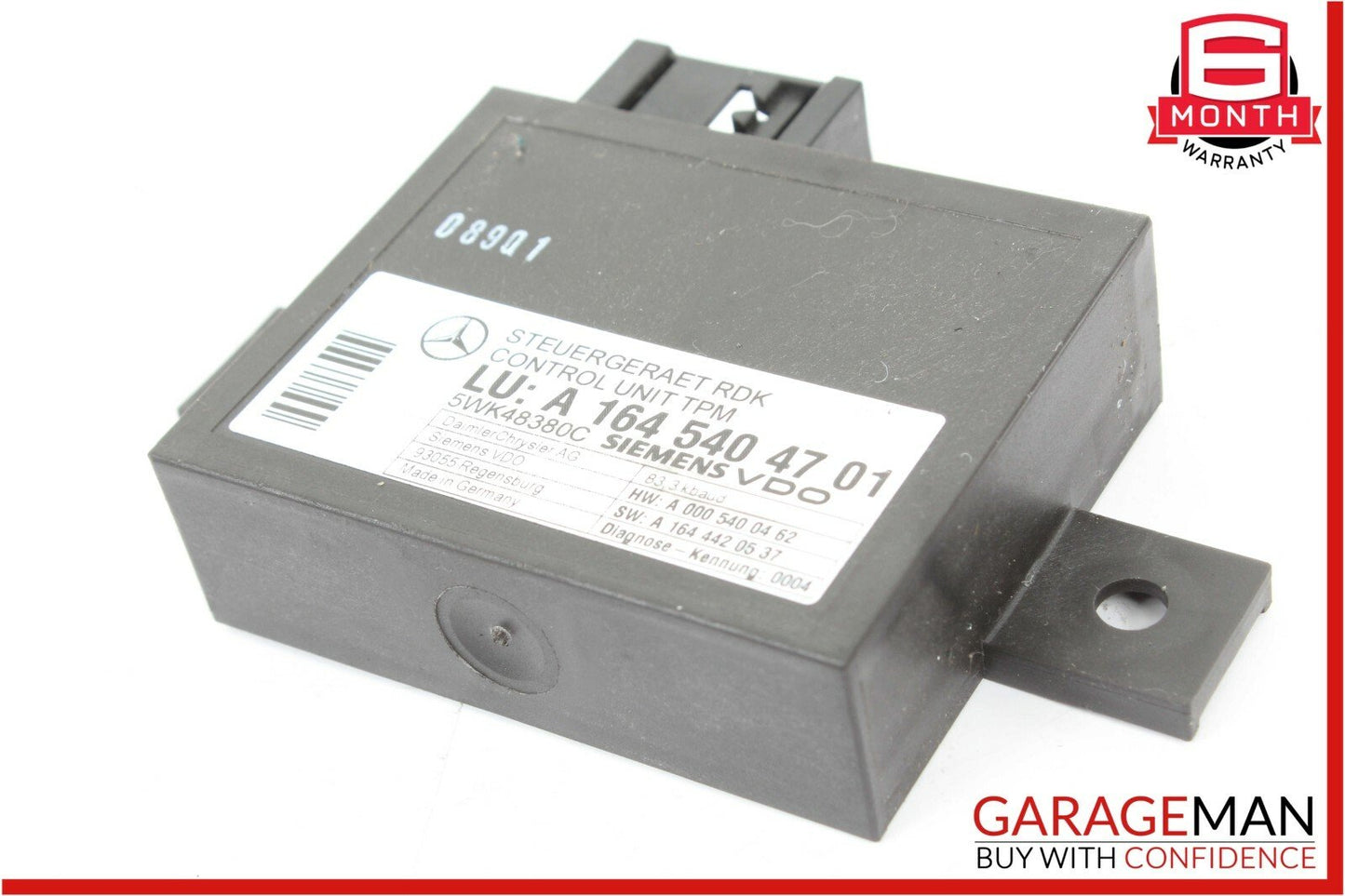 06-12 Mercedes GL450 E350 CL63 AMG TPMS Tire Pressure Control 1645404701 OEM