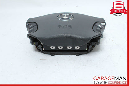 00-02 Mercedes W220 S500 S55 CL55 AMG Steering Wheel Air Bag Airbag SRS Black