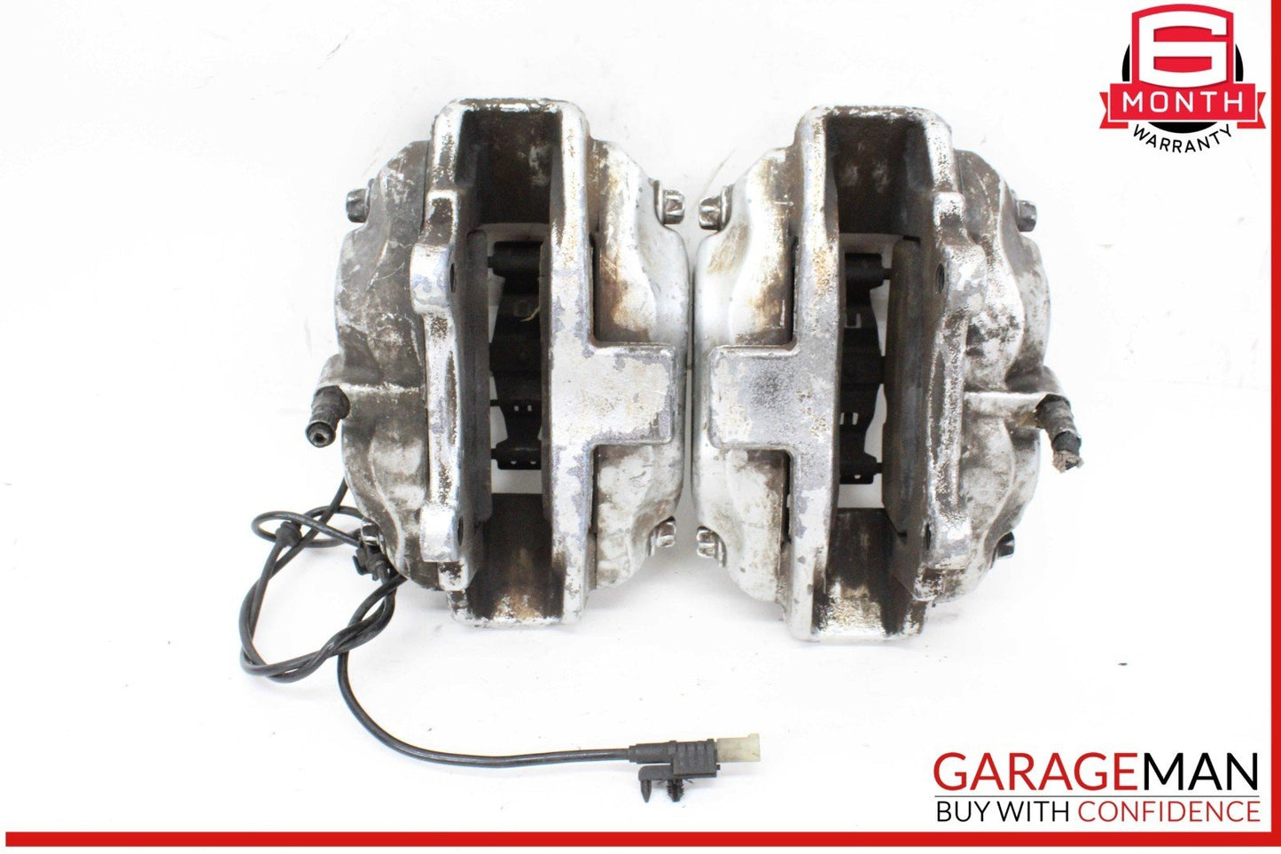 07-14 Mercedes W221 S550 CL550 Front Right & Left Brake Caliper Calipers Set