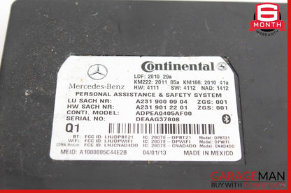 12-20 Mercedes X166 GL450 C250 E550 SL400 Communication Control Module Unit OEM