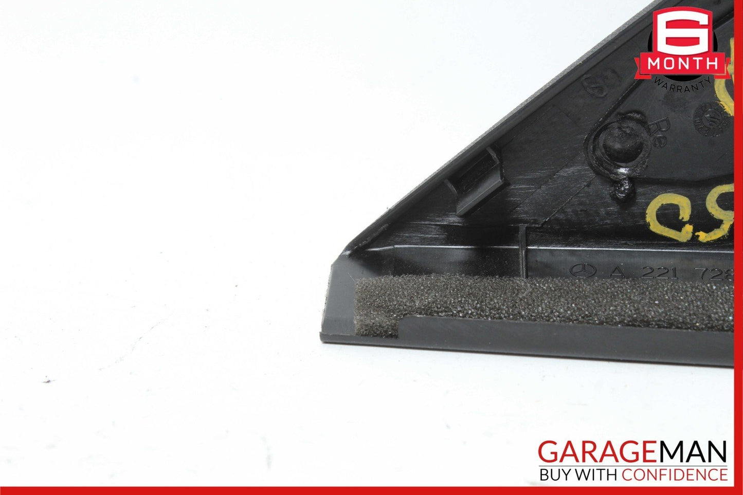 07-13 Mercedes W221 S550 S450 Door Corner Speaker Right Passenger Black OEM