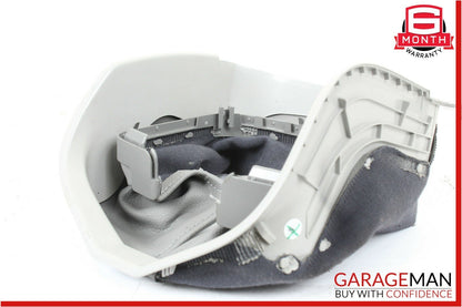 10-13 Mercedes W207 E350 E550 Steering Column Surround Trim Cover Panel Gray OEM
