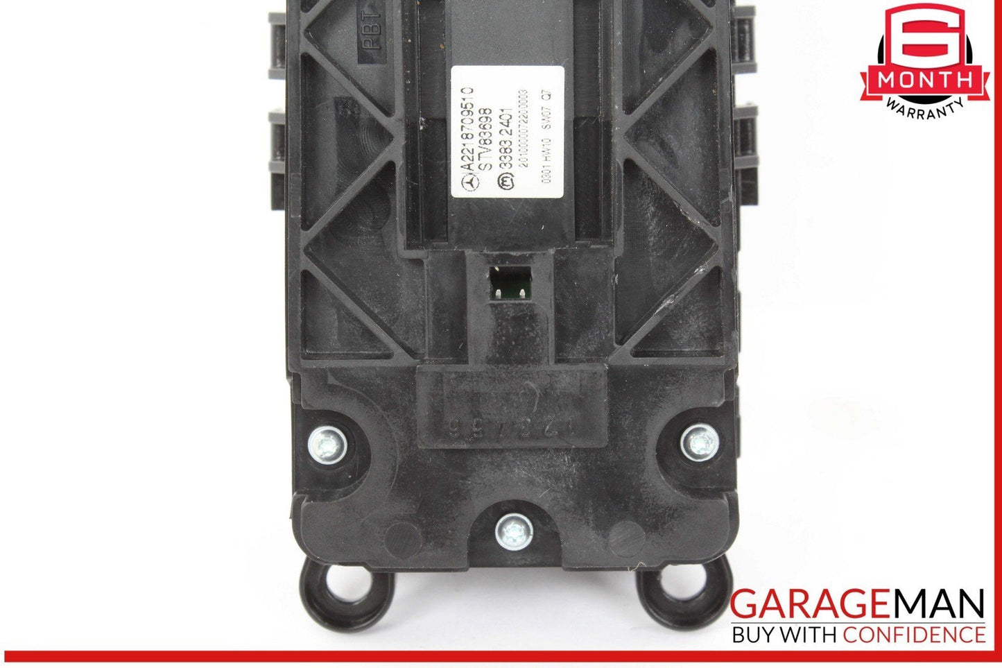 07-13 Mercedes W221 S550 S400 S600 Rear Left or Right Side Window Control Switch