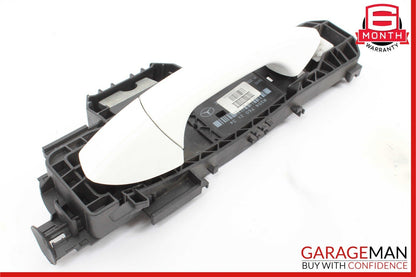 12-14 Mercedes W204 C250 Rear Left Driver Side Exterior Door Handle Polar White