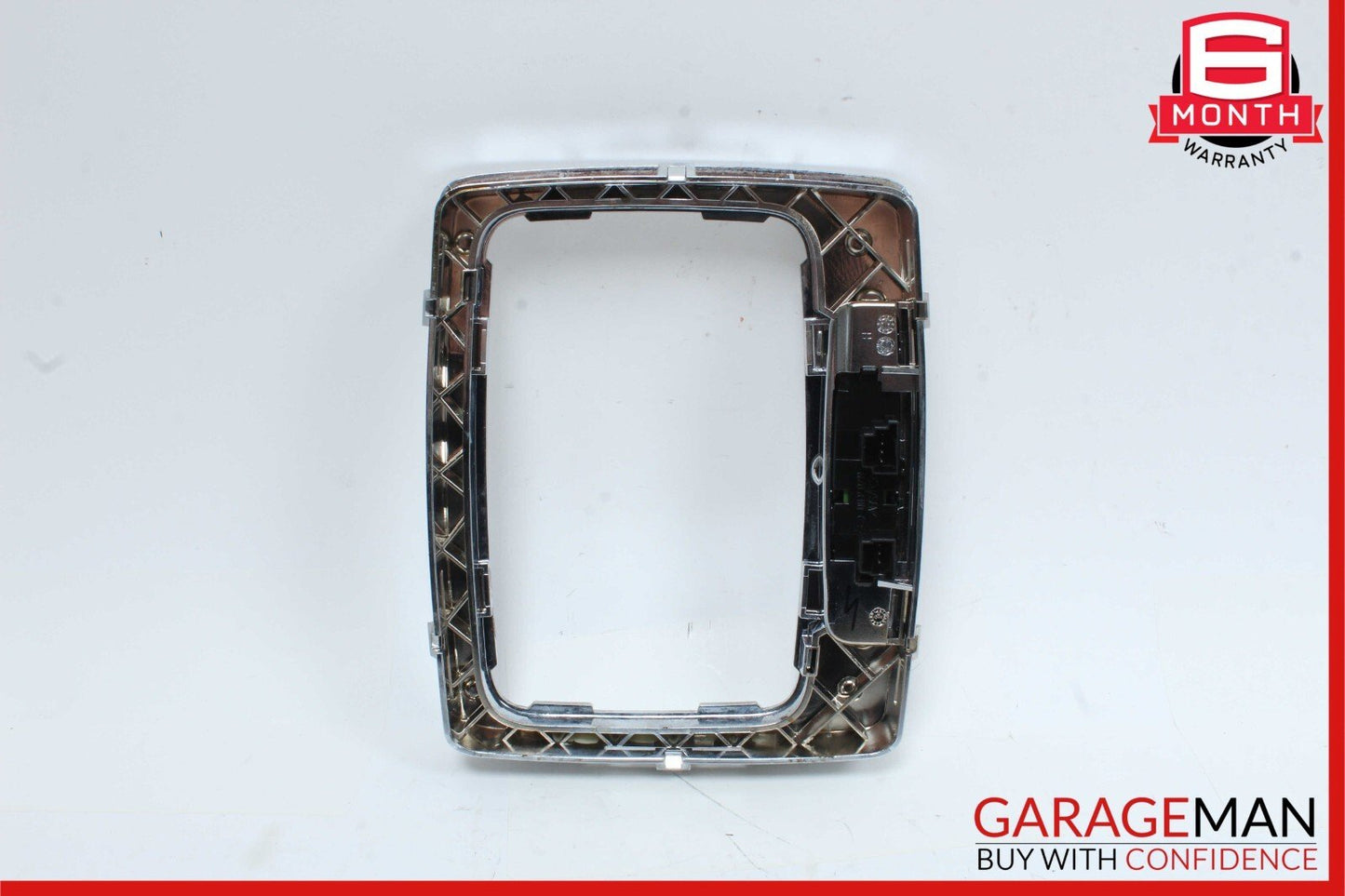 08-14 Mercedes E350 GLK350 C250 Center Console Shift Shifter Bezel Trim Silver