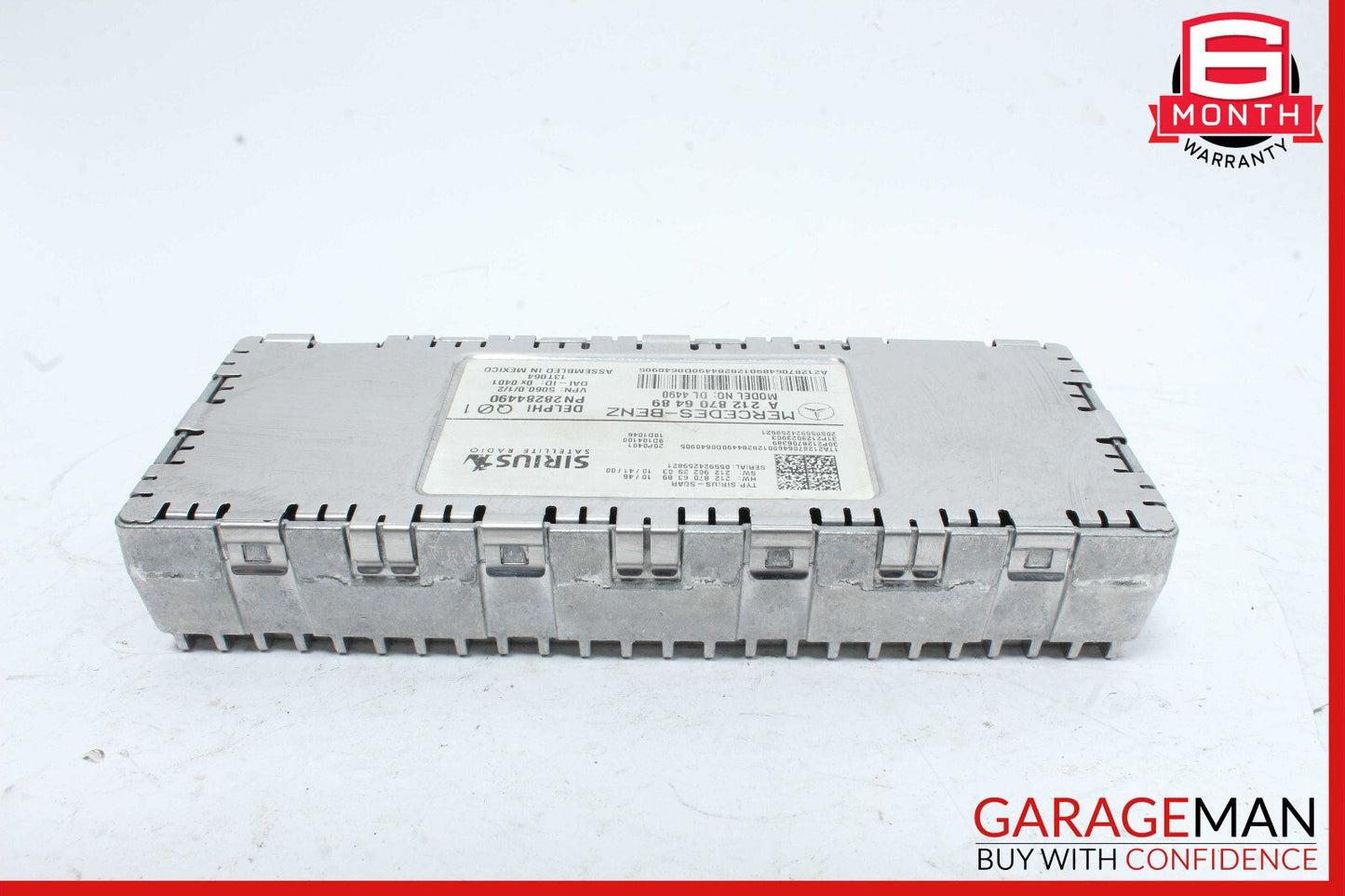 12-14 Mercedes W204 C250 CLS500 Sirius Satellite Radio Receiver Control Module