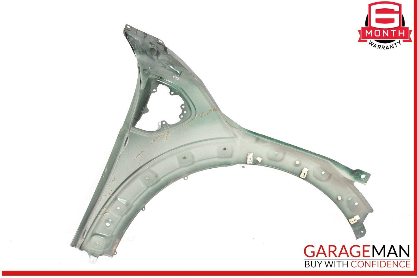 17-24 Mini Cooper Countryman Front Left Driver Side Fender Panel Green OEM