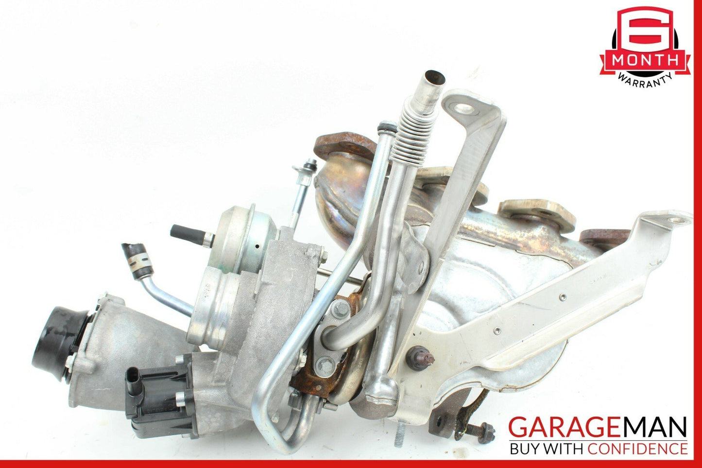 12-14 Mercedes W204 C250 Engine Motor Turbocharger Exhaust Manifold Header OEM
