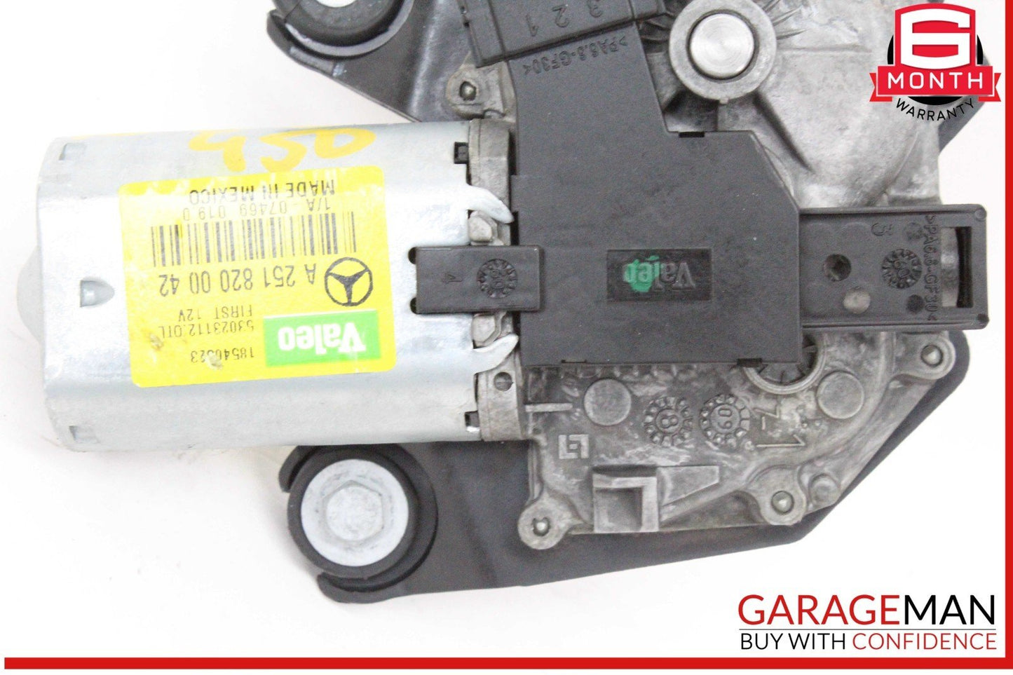 06-19 Mercedes X164 GL450 Rear Glass Windshield Wiper Motor 2518200042 OEM