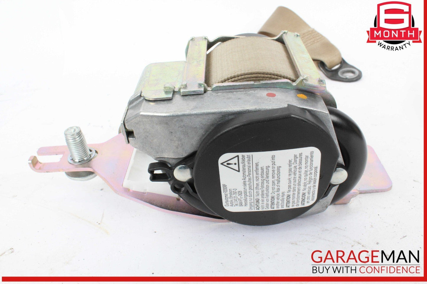 12-19 Mercedes X166 GL450 GLS550 Rear 2nd Row Left Driver Side Seat Belt OEM