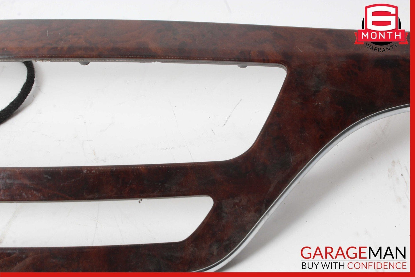 07-09 Mercedes W221 S550 Upper Center Dash Board Dashboard Trim Cover Bezel Wood