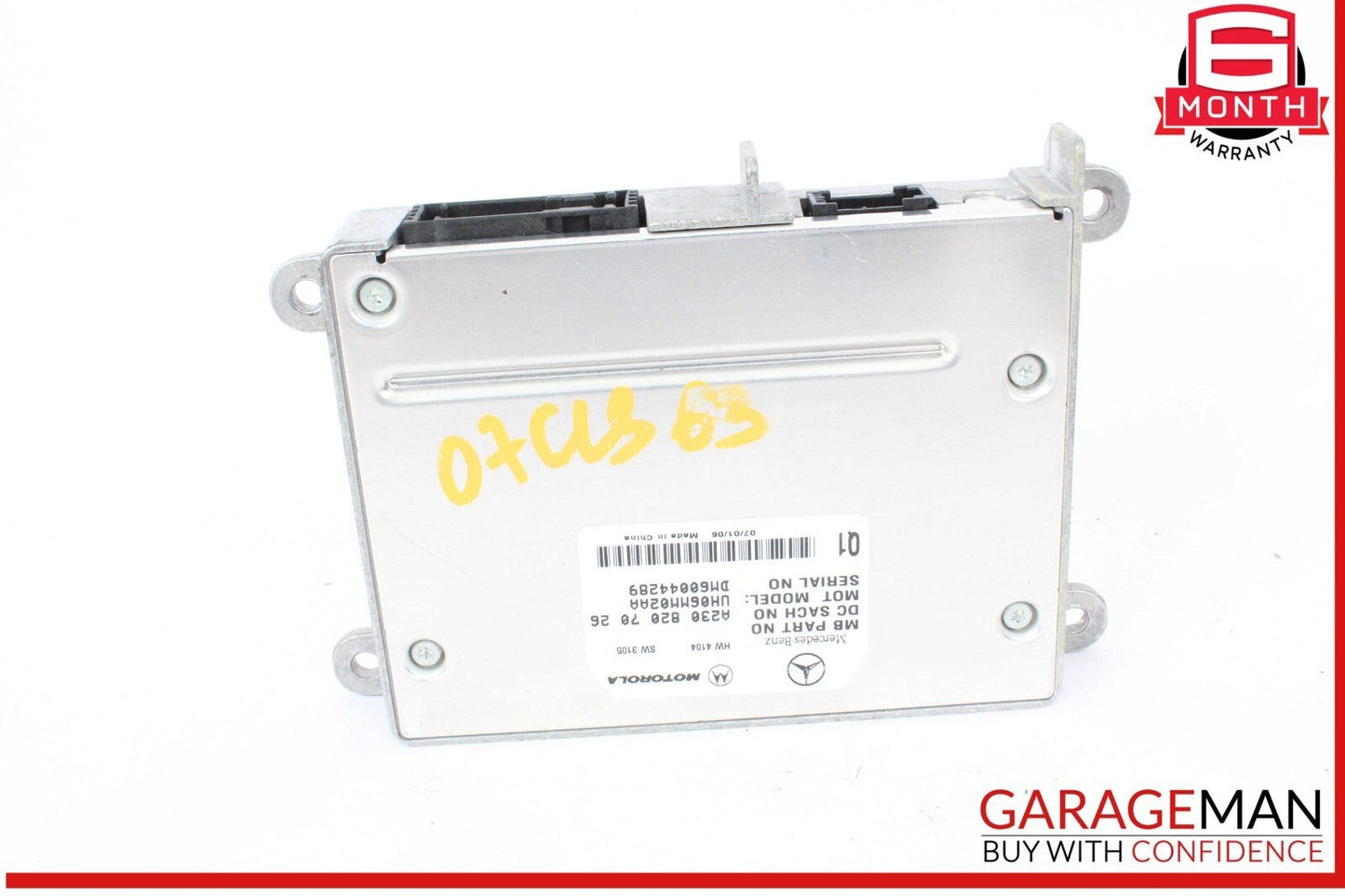 06-12 Mercedes W219 CLS63 AMG Communication Control Module 2308207026 OEM