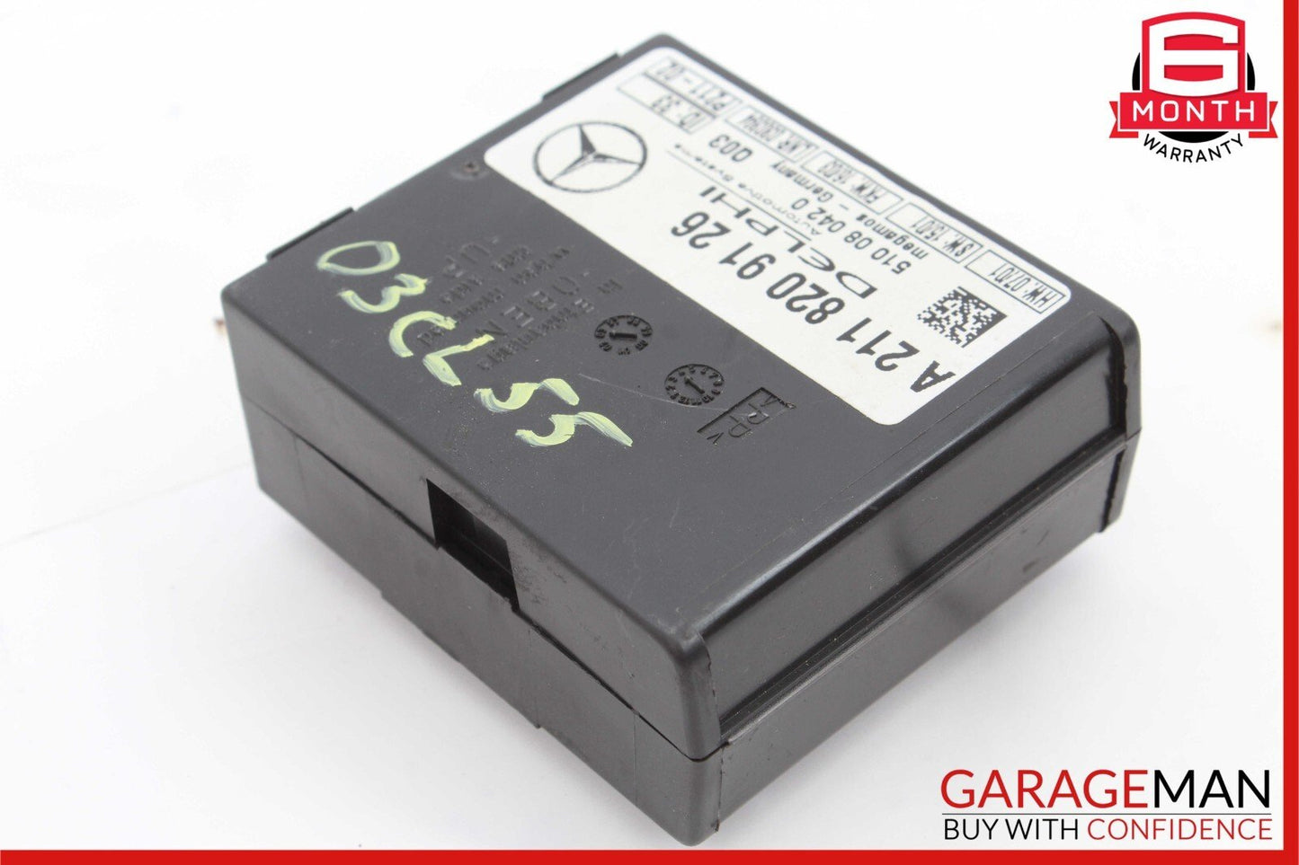 Mercedes CL55 AMG CLK500 SLK280 S430 E320 Anti Theft Alarm Module 2118209126 OEM