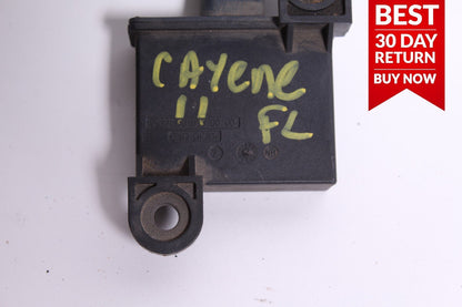 10-17 PORSCHE CAYENNE 958 S FRONT LEFT DRIVER TIRE PRESSURE SENSOR UNIT A66 OEM