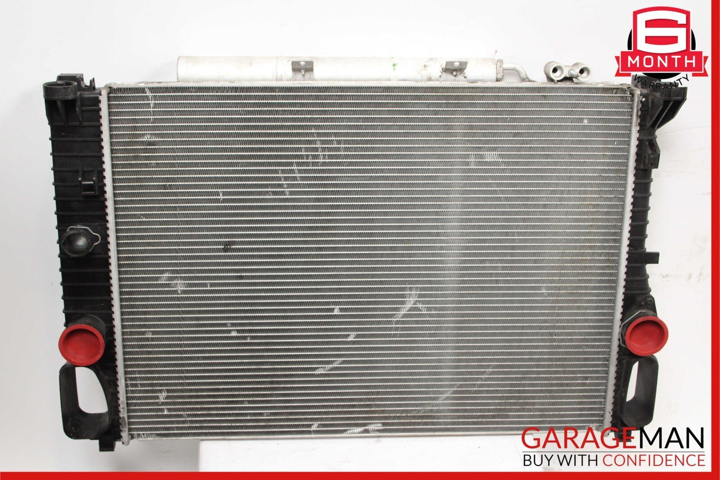 03-09 Mercedes CLS500 E500 Engine Cooling Radiator AC A/C Air Condenser Assembly
