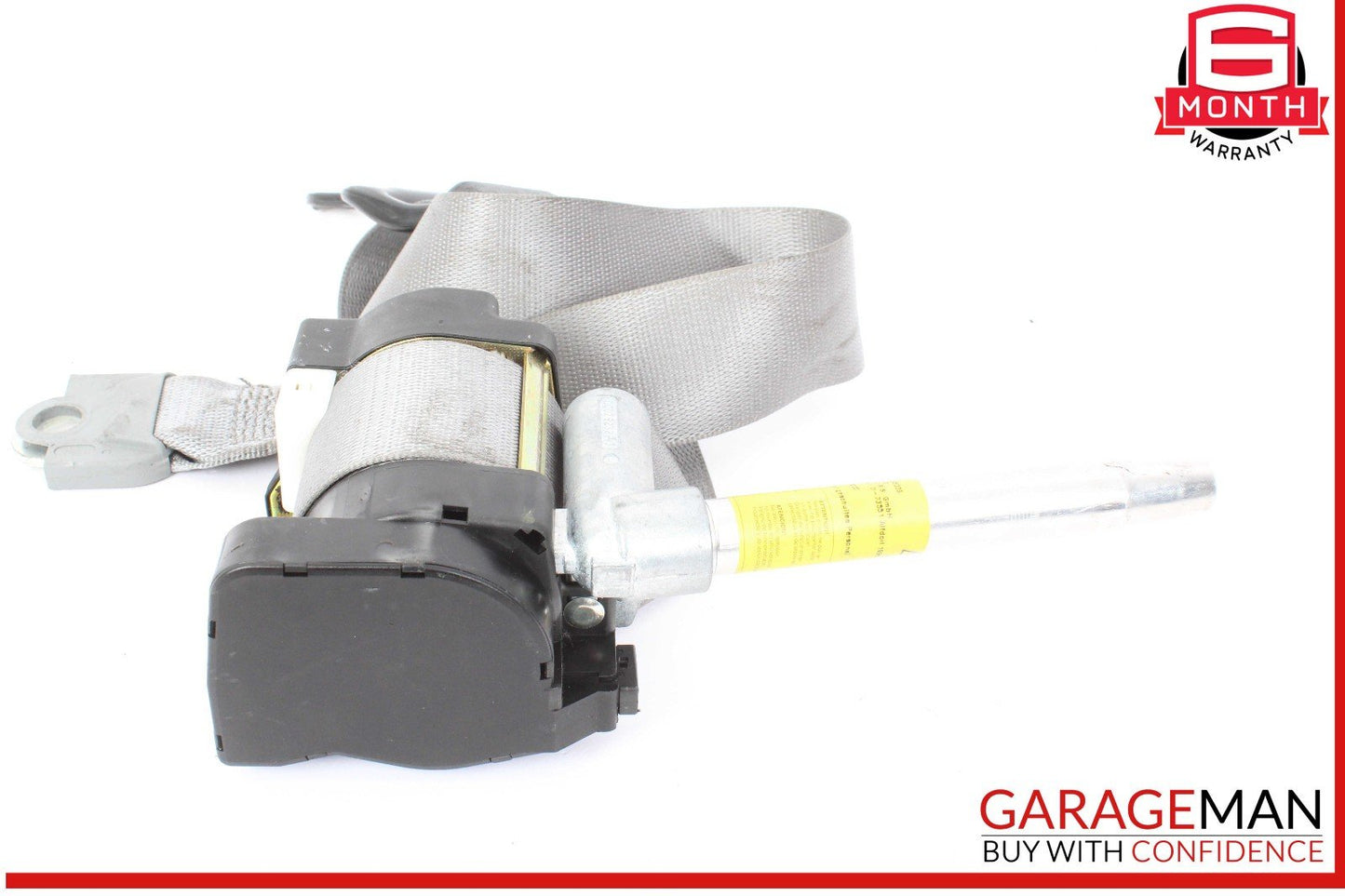 92-95 Mercede W140 500SEL Front Right Seatbelt Seat Belt Retractor Grey OEM