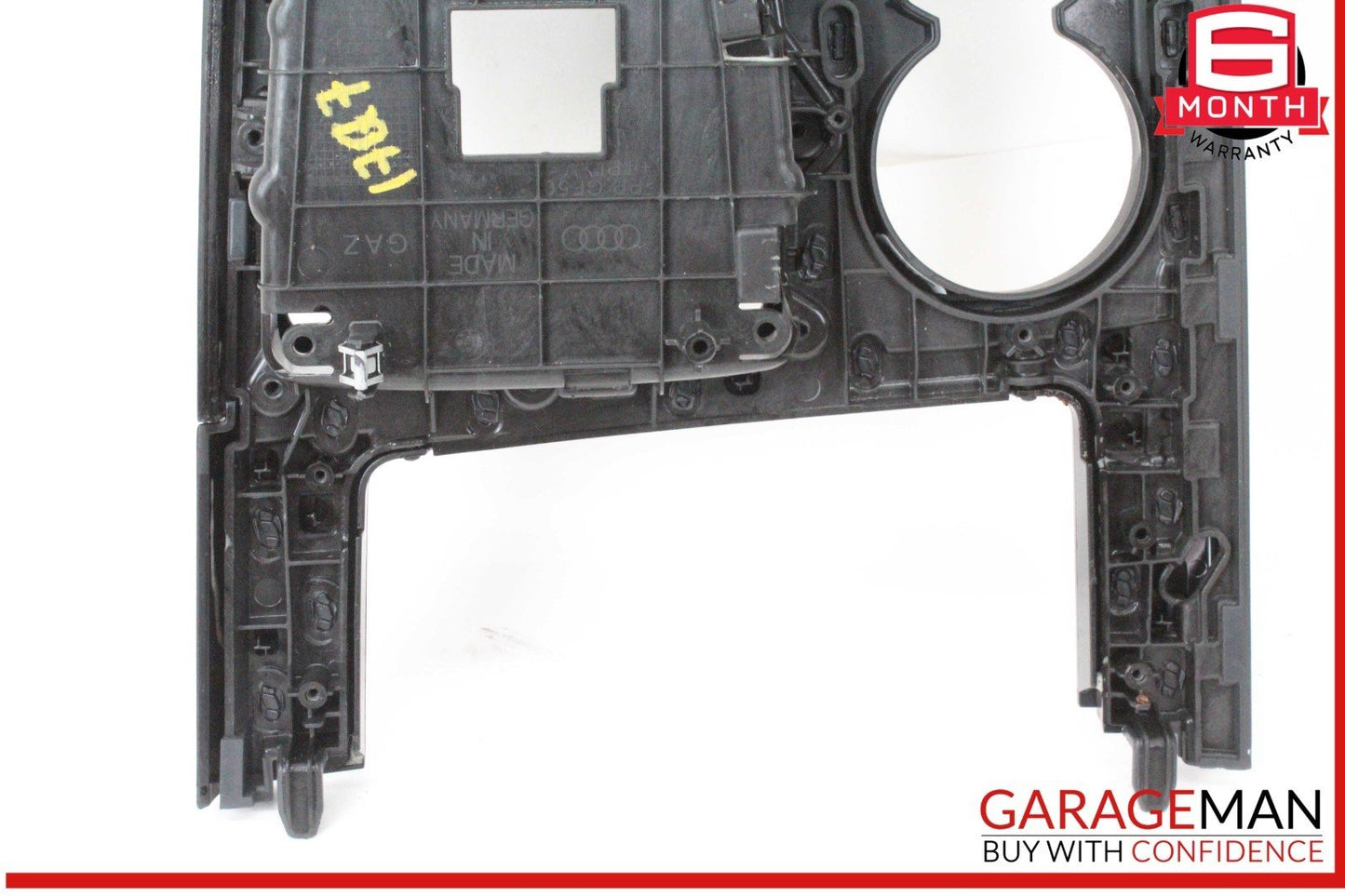 17-19 Audi Q7 Front Center Console Trim Cover Panel 4M1864241H OEM