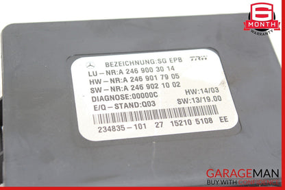 12-20 Mercedes X164 GL450 SLK350 Hand Parking Brake Control Module Unit OEM