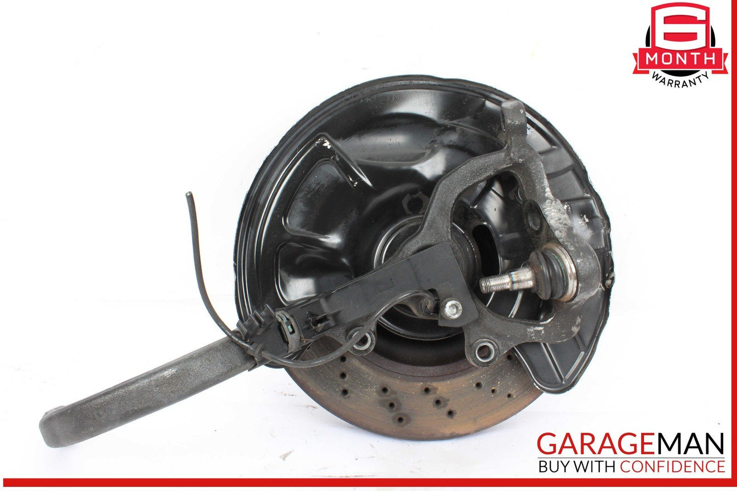 03-11 Mercedes R230 SL500 CLS550 Front Left Knuckle Spindle w/ Disc Rotor
