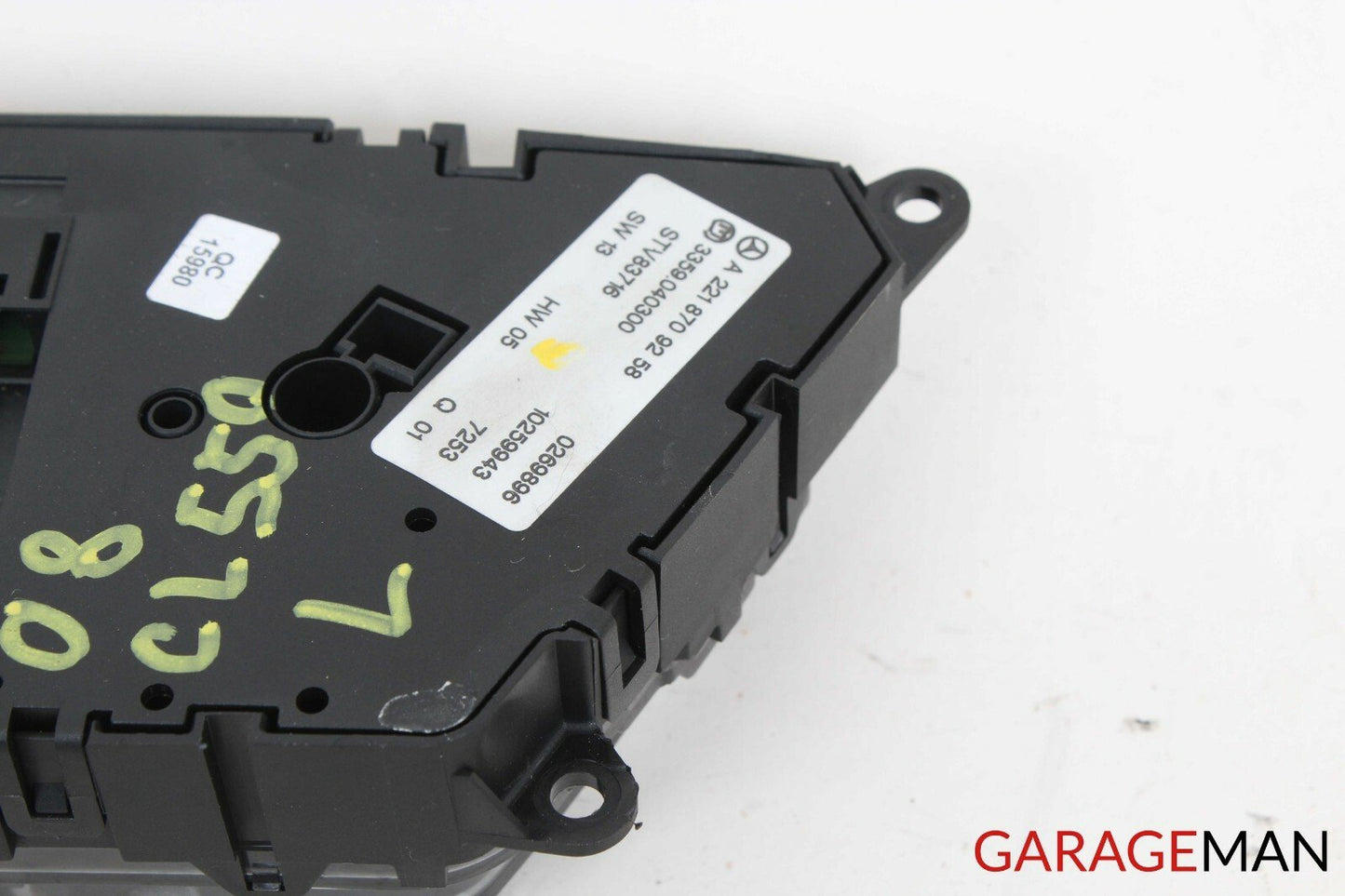 07-13 Mercedes W221 S550 CL550 Front Left Seat Control Memory Switch Q01 OEM