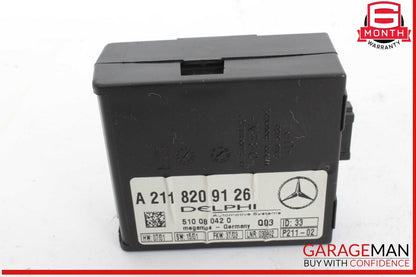 00-12 Mercedes R230 SL500 CL500 Anti Theft Alarm Sensor Control Module Unit OEM