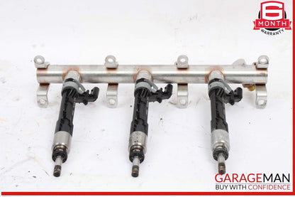 18-24 Audi S5 A5 A4 S4 SQ5 Left Driver Side Fuel Rail w/ Injectors OEM