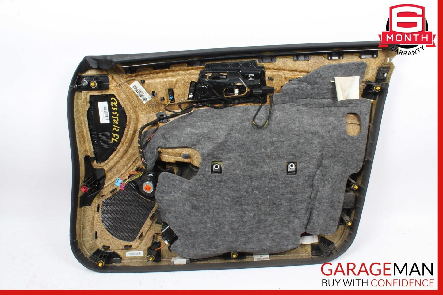 12-14 Mercedes W218 CLS550 Front Left Driver Side Interior Door Panel Anthracite