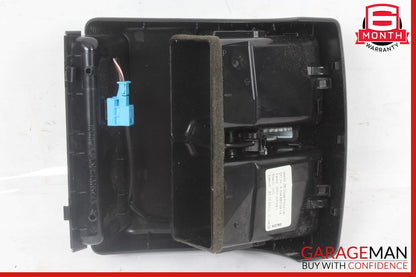 08-17 Mercedes W204 C280 E350 Rear Center Console AC Air Vent Trim Black OEM