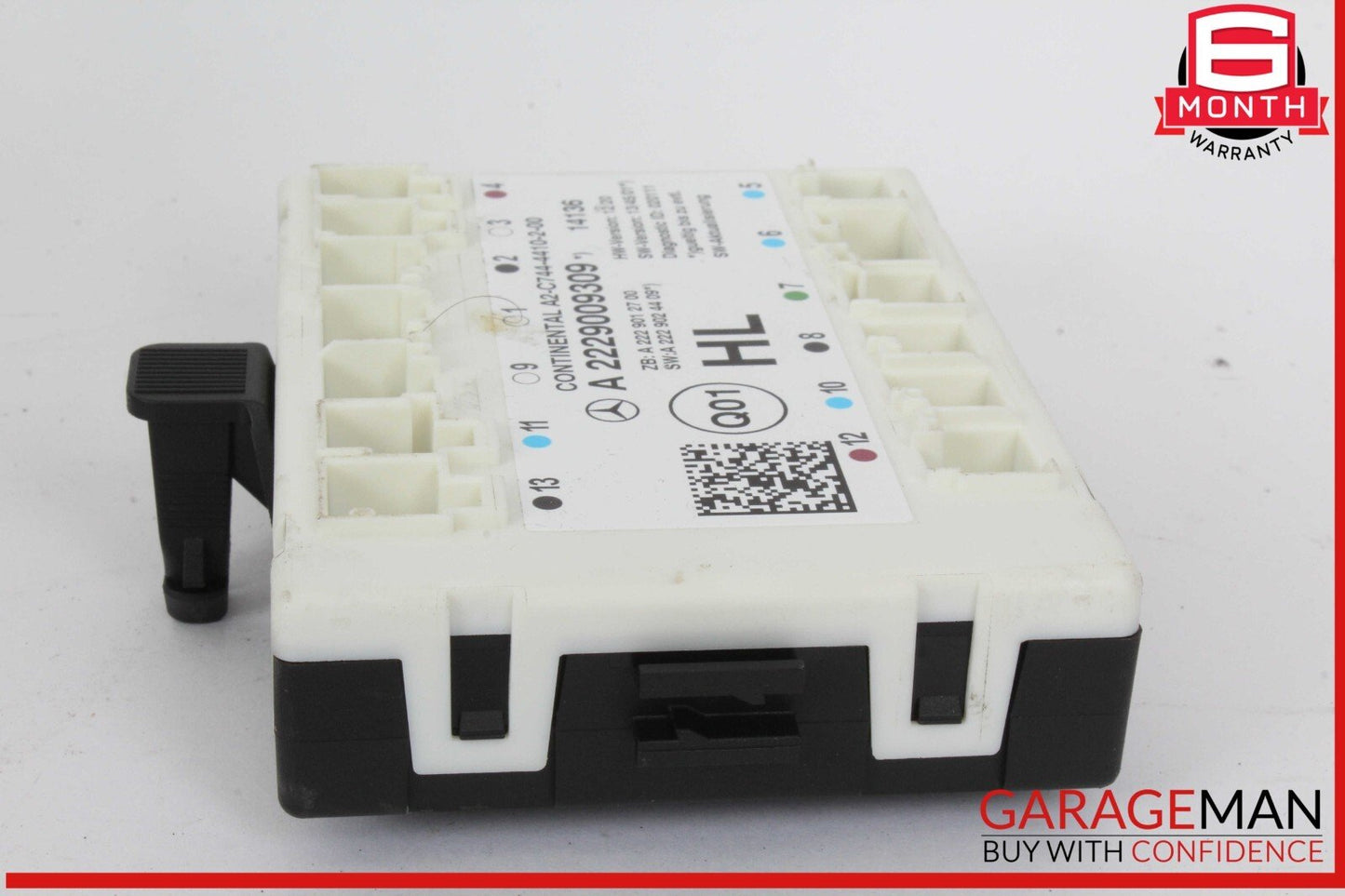 14-17 Mercedes W222 S550 Rear Left Driver Side Door Window Control Module OEM