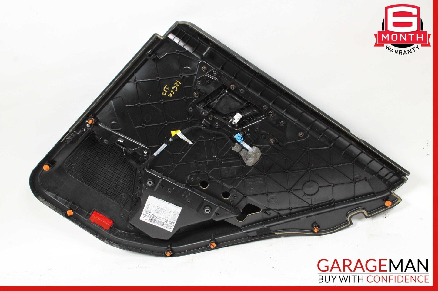 10-15 Mercedes X204 GLK350 Rear Left Driver Interior Door Panel Assembly Black