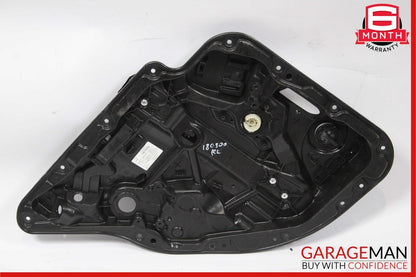 15-20 Mercedes W205 C300 C63 Rear Left Side Door Window Regulator Frame Plate