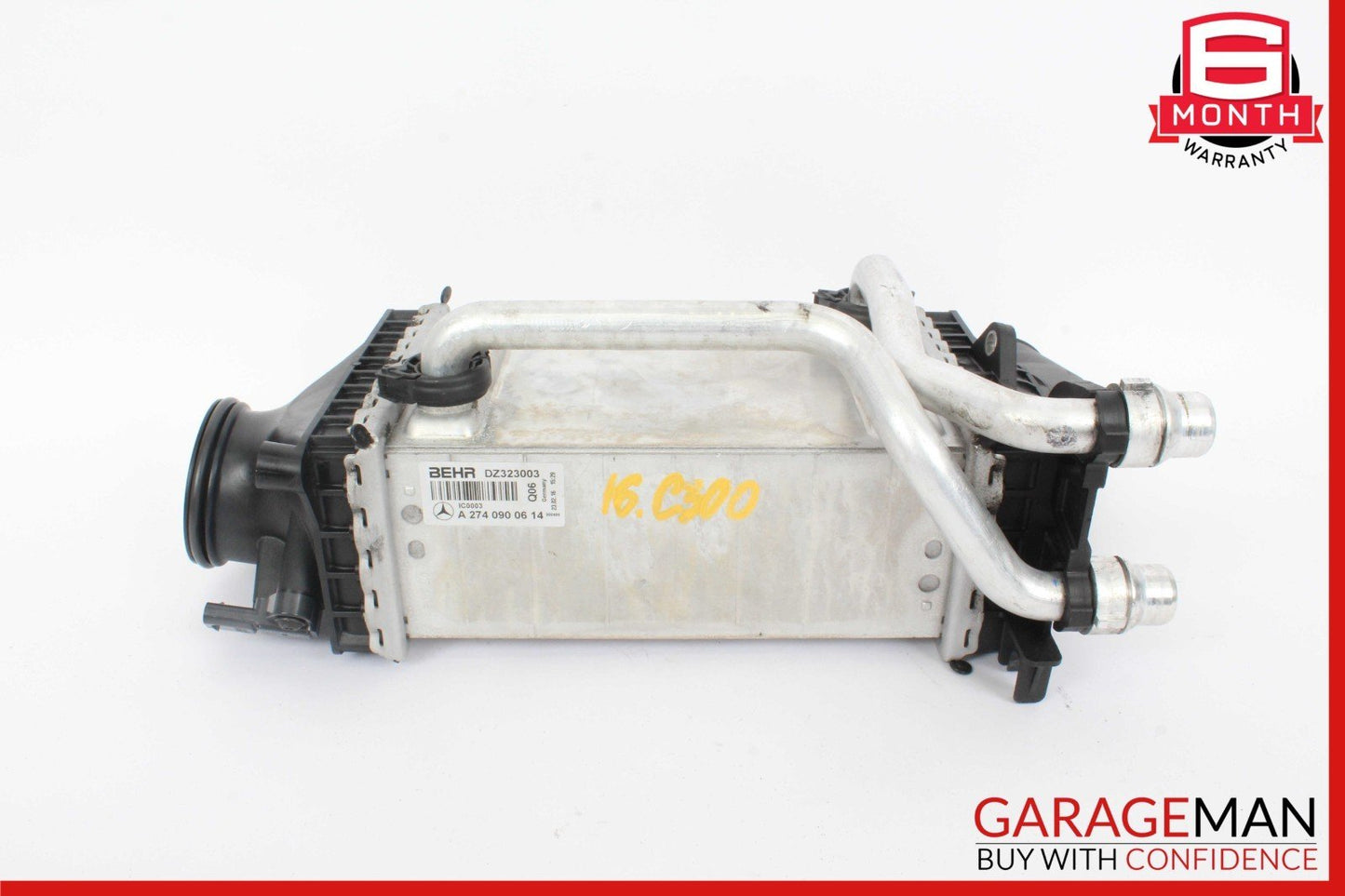 15-20 Mercedes W205 C300 GLC300 2.0L Engine Mounted Intercooler 2740900614 OEM