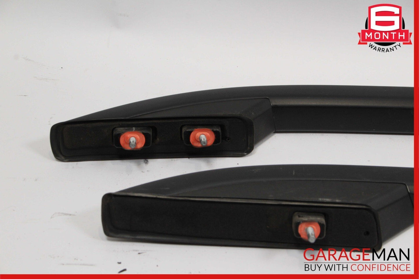 13-15 Mercedes X204 GLK350 Left & Right Roof Luggage Rack Rail Molding Trim Set