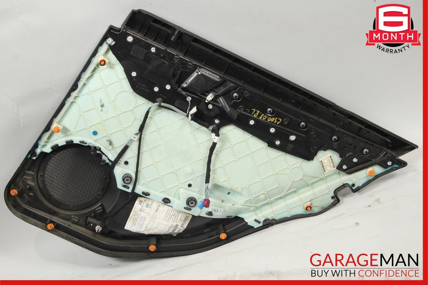 08-11 Mercedes W204 C300 Rear Left Driver Side Interior Door Panel Black OEM