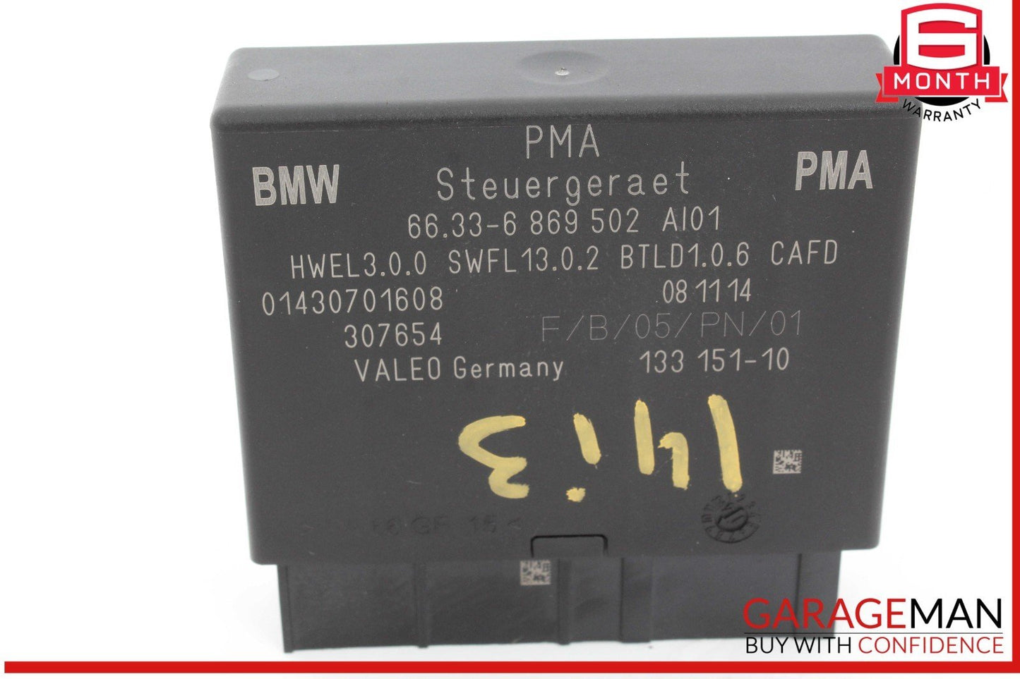 14-15 BMW i3 Park Parking Assist Assistant Control Module Unit 6869502 OEM