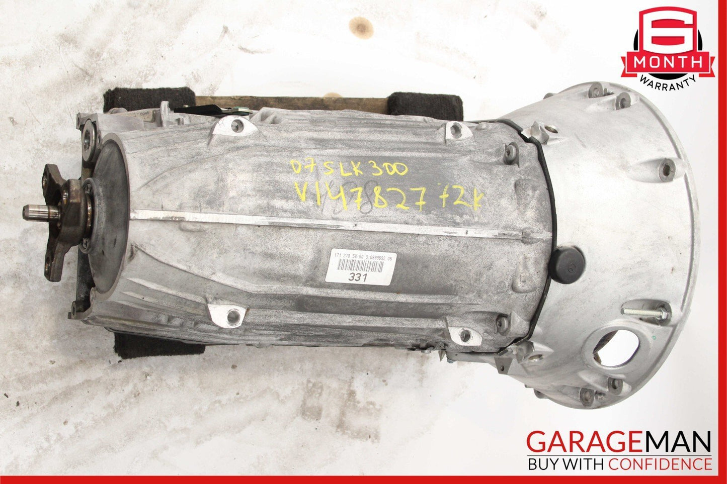 06-11 Mercedes R171 SLK300 722.9 7G-Tronic Automatic Transmission OEM 72k