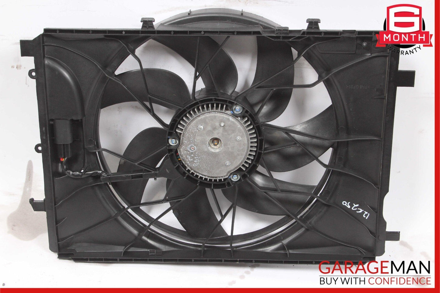 08-14 Mercedes W204 C250 C300 E350 Engine Radiator Cooling Fan Motor Assembly