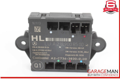 08-18 Mercedes W212 E250 CLS500 C250 Rear Left Side Door Control Module Unit OEM