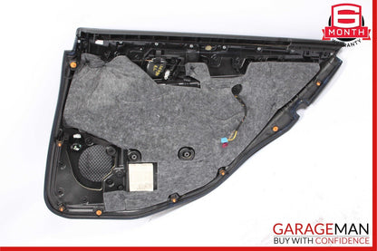 10-13 Mercedes W212 E350 E550 Rear Left Interior Door Panel Assembly Anthracite
