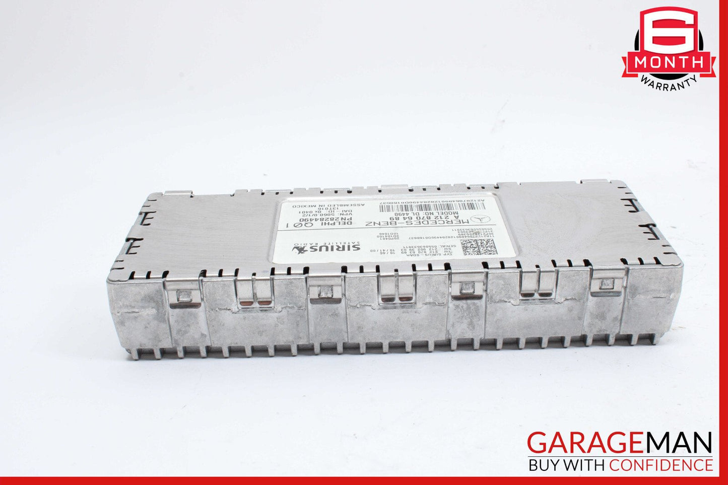 Mercedes X204 GLK250 E350 CLS550 Sirius Satellite Radio Receiver 2128706489 OEM
