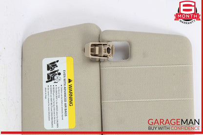 07-15 Audi Q7 Front Right Passenger Side Sunvisor Sun Visor 4L0857552D OEM
