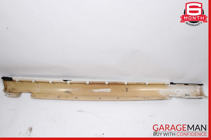 01-07 Mercedes W203 C240 C320 Left Side Skirt Rocker Moulding Panel White OEM