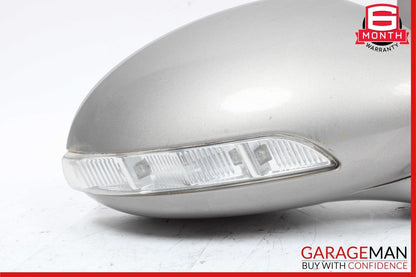 07-09 Mercedes W221 S550 S600 Front Right Side Mirror Door Rear View Silver OEM