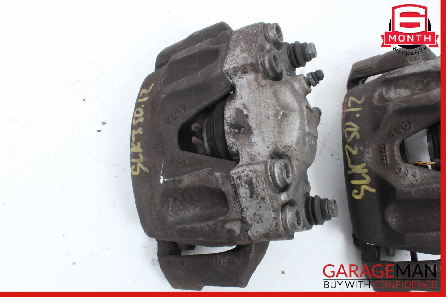 12-16 Mercedes R172 SLK350 Front Right & Left Side Brake Caliper Calipers Set