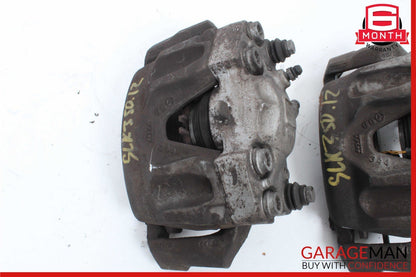 12-16 Mercedes R172 SLK350 Front Right & Left Side Brake Caliper Calipers Set