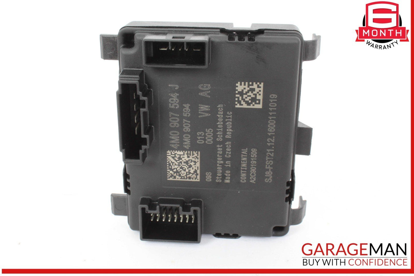 17-24 Audi S5 A4 A5 Sunroof Window Glass Control Module Unit 4M0907594J OEM